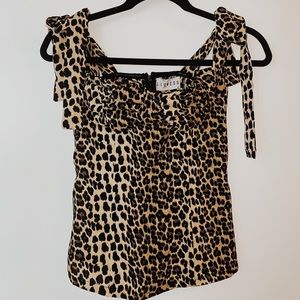 Verge Girl Structured Tie Top (NEVER WORN)